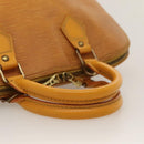 LOUIS VUITTON Epi Alma Hand Bag Yellow M52149 LV Auth 116320-7