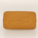 LOUIS VUITTON Epi Alma Hand Bag Yellow M52149 LV Auth 116320-5