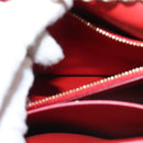 Salvatore Ferragamo Vala Chain Shoulder Bag Leather Gold Rainbow Auth 116333-24