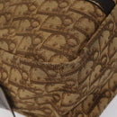 Christian Dior Trotter Canvas Hand Bag Brown Auth 116334-16