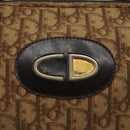 Christian Dior Trotter Canvas Hand Bag Brown Auth 116334-17