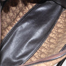 Christian Dior Trotter Canvas Hand Bag Brown Auth 116334-12