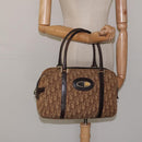 Christian Dior Trotter Canvas Hand Bag Brown Auth 116334-22