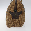 Christian Dior Trotter Canvas Hand Bag Brown Auth 116334-3