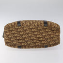 Christian Dior Trotter Canvas Hand Bag Brown Auth 116334-5