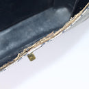 GUCCI GG Supreme Sherry Line Shoulder Bag PVC Navy Gold Red Auth 116337-10