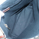 BURBERRY Nova Check Shoulder Bag PVC Leather Beige Auth 116339-11