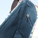 BURBERRY Nova Check Shoulder Bag PVC Leather Beige Auth 116339-19