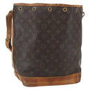 LOUIS VUITTON Monogram Noe Shoulder Bag M42224 LV Auth 116343-1