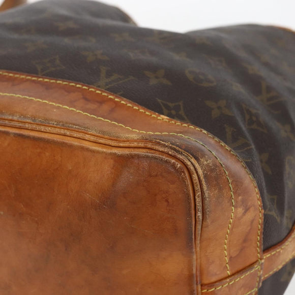 LOUIS VUITTON Monogram Noe Shoulder Bag M42224 LV Auth 116343