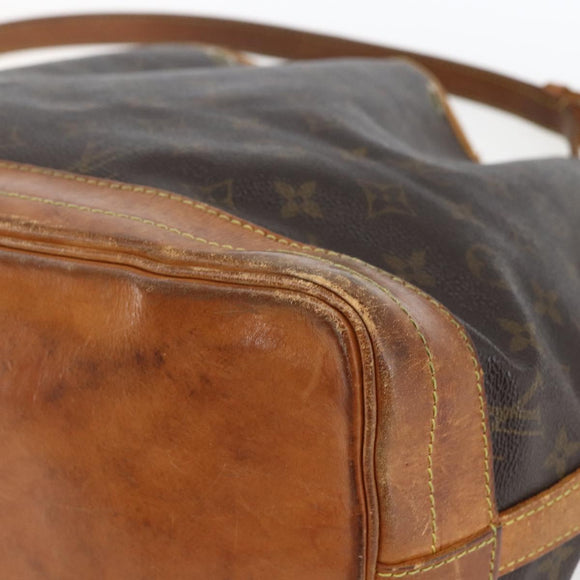 LOUIS VUITTON Monogram Noe Shoulder Bag M42224 LV Auth 116343