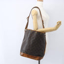 LOUIS VUITTON Monogram Noe Shoulder Bag M42224 LV Auth 116343-20