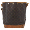LOUIS VUITTON Monogram Noe Shoulder Bag M42224 LV Auth 116343-3