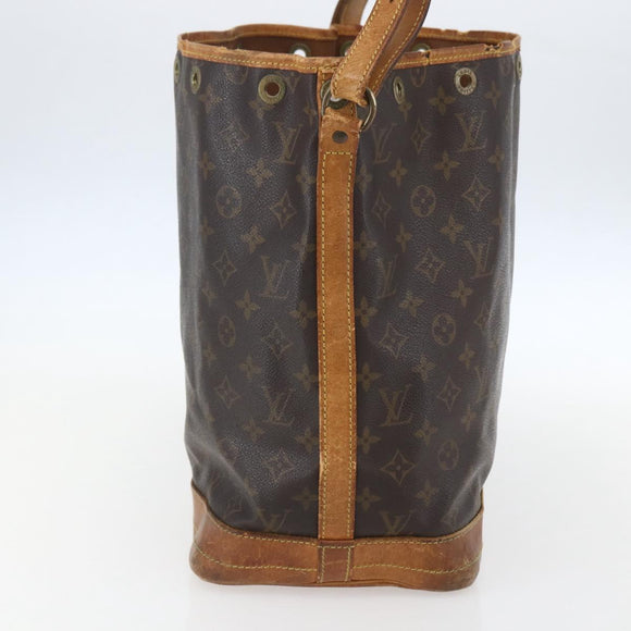 LOUIS VUITTON Monogram Noe Shoulder Bag M42224 LV Auth 116343