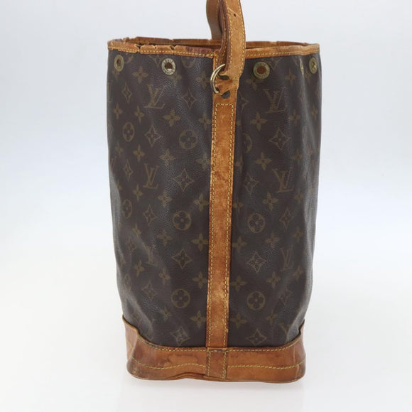 LOUIS VUITTON Monogram Noe Shoulder Bag M42224 LV Auth 116343