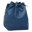 LOUIS VUITTON Epi Noe Shoulder Bag Toledo Blue M44005 LV Auth 116344-1