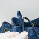 LOUIS VUITTON Epi Noe Shoulder Bag Toledo Blue M44005 LV Auth 116344-16