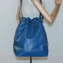 LOUIS VUITTON Epi Noe Shoulder Bag Toledo Blue M44005 LV Auth 116344-22