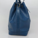 LOUIS VUITTON Epi Noe Shoulder Bag Toledo Blue M44005 LV Auth 116344-4