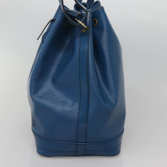 LOUIS VUITTON Epi Noe Shoulder Bag Toledo Blue M44005 LV Auth 116344