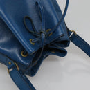 LOUIS VUITTON Epi Noe Shoulder Bag Toledo Blue M44005 LV Auth 116344-6