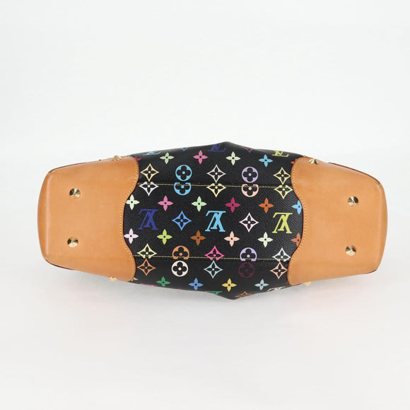 LOUIS VUITTON Monogram Multicolor Judy GM Bag 2way Black M40254 LV Auth 116346M