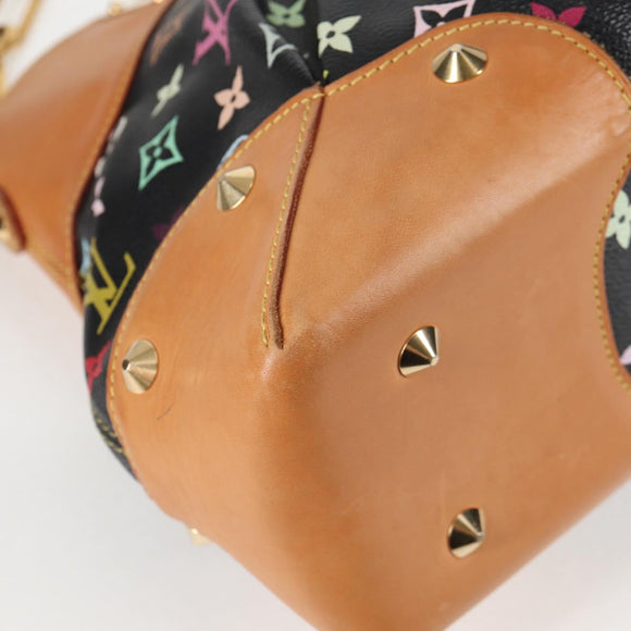 LOUIS VUITTON Monogram Multicolor Judy GM Bag 2way Black M40254 LV Auth 116346AM