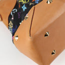 LOUIS VUITTON Monogram Multicolor Judy GM Bag 2way Black M40254 LV Auth 116346M-17