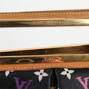 LOUIS VUITTON Monogram Multicolor Judy GM Bag 2way Black M40254 LV Auth 116346AM-19