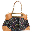 LOUIS VUITTON Monogram Multicolor Judy GM Bag 2way Black M40254 LV Auth 116346M-1