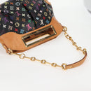 LOUIS VUITTON Monogram Multicolor Judy GM Bag 2way Black M40254 LV Auth 116346M-7