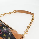LOUIS VUITTON Monogram Multicolor Judy GM Bag 2way Black M40254 LV Auth 116346M-14