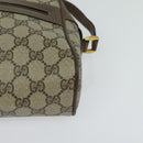 GUCCI GG Supreme Web Sherry Line Shoulder Bag PVC Beige 56 02 005 Auth 116354-14
