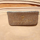 GUCCI GG Supreme Web Sherry Line Shoulder Bag PVC Beige 56 02 005 Auth 116354-17
