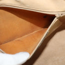 GUCCI GG Supreme Web Sherry Line Shoulder Bag PVC Beige 56 02 005 Auth 116354-11