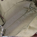 FENDI Zucca Canvas Tote Bag Brown Black Auth 116372-11