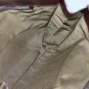 FENDI Zucca Canvas Tote Bag Brown Black Auth 116372-18