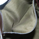 FENDI Zucca Canvas Tote Bag Brown Black Auth 116372-20