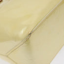 LOUIS VUITTON Monogram Vernis Reade PM Hand Bag Perle M91336 LV Auth 116383-16