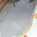 LOUIS VUITTON Monogram Vernis Reade PM Hand Bag Perle M91336 LV Auth 116383-11