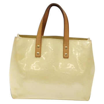 LOUIS VUITTON Monogram Vernis Reade PM Hand Bag Perle M91336 LV Auth 116383 - 0