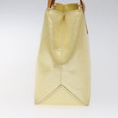 LOUIS VUITTON Monogram Vernis Reade PM Hand Bag Perle M91336 LV Auth 116383-3