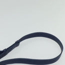 CELINE Shoulder Bag Leather Navy Auth 116384-8