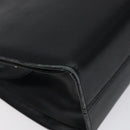 Salvatore Ferragamo Shoulder Bag Leather Black Gold Auth 116392-16