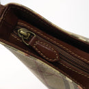 Burberrys Nova Check Shoulder Bag PVC Leather Beige Auth 116394-10