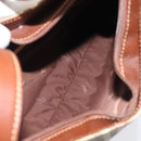 Burberrys Nova Check Shoulder Bag PVC Leather Beige Auth 116394-12