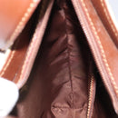 Burberrys Nova Check Shoulder Bag PVC Leather Beige Auth 116394-18