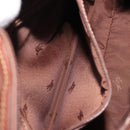 Burberrys Nova Check Shoulder Bag PVC Leather Beige Auth 116394-19