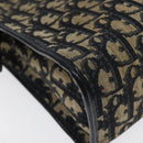 Christian Dior Trotter Canvas Shoulder Bag Navy Auth 116409-16