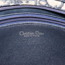 Christian Dior Trotter Canvas Shoulder Bag Navy Auth 116409-18